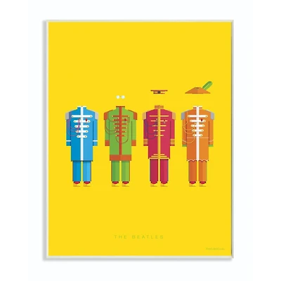 Stupell Industries The Beatles Fashion Design Wall Plaque