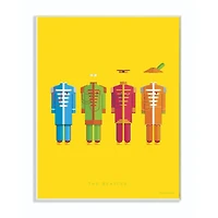 Stupell Industries The Beatles Fashion Design Wall Plaque