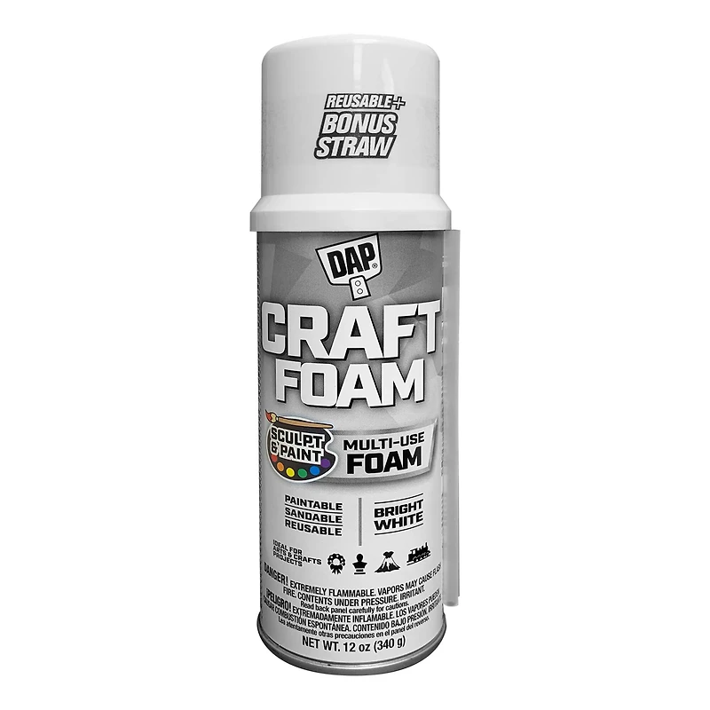 ­DAP® Bright White Craft Foam Spray