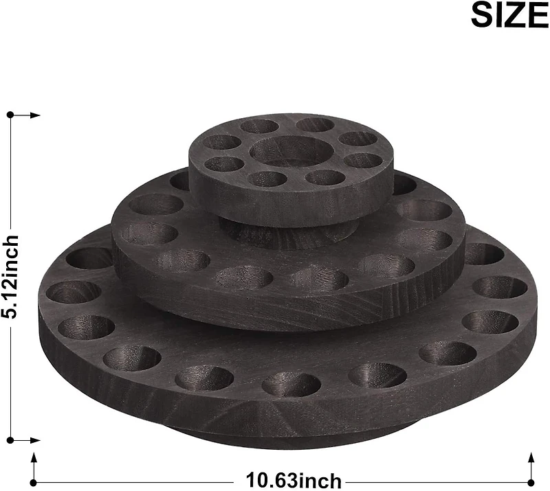 Rotating Essential Oils Storage Rack