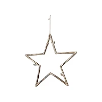 Hello Honey® 13" Antique Gold Twig Star Metal Ornament