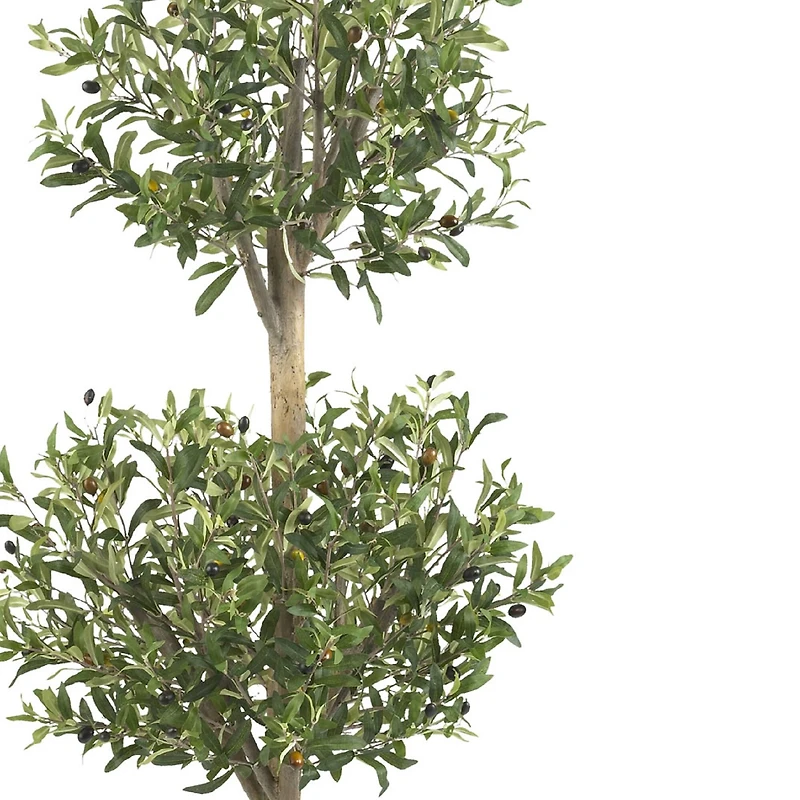 4.5ft. Potted Olive Double Topiary Tree