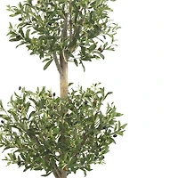 4.5ft. Potted Olive Double Topiary Tree