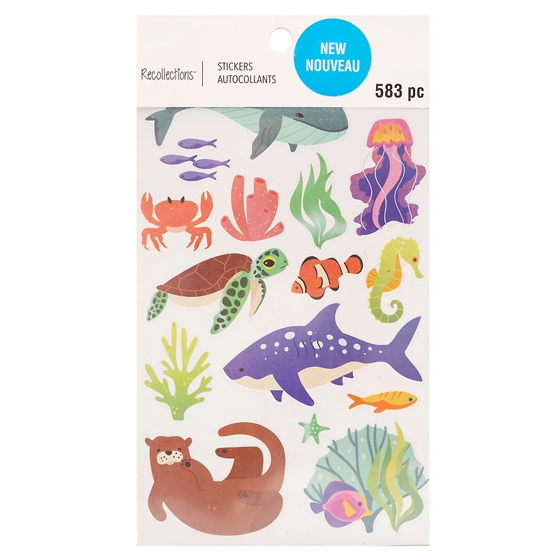Sea Life Sticker Book by Recollections™