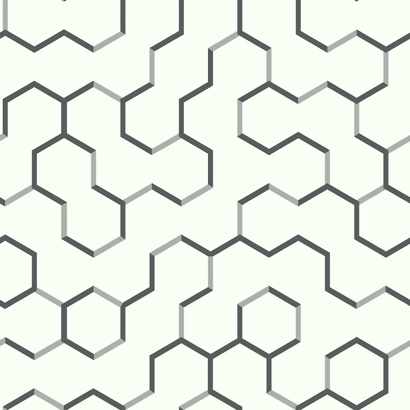 RoomMates Open Geometric Peel & Stick Wallpaper