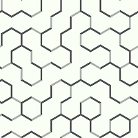 RoomMates Open Geometric Peel & Stick Wallpaper