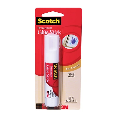 24 Pack: 3M Scotch® White Permanent Glue Stick