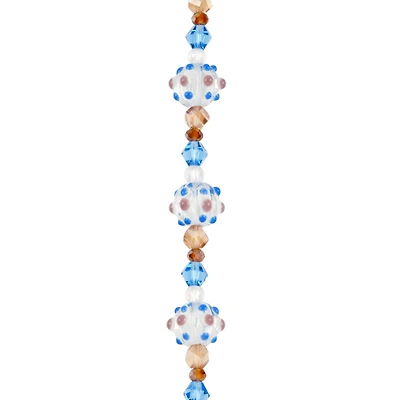 Lampwork Glass Bumpy Round Beads by Bead Landing