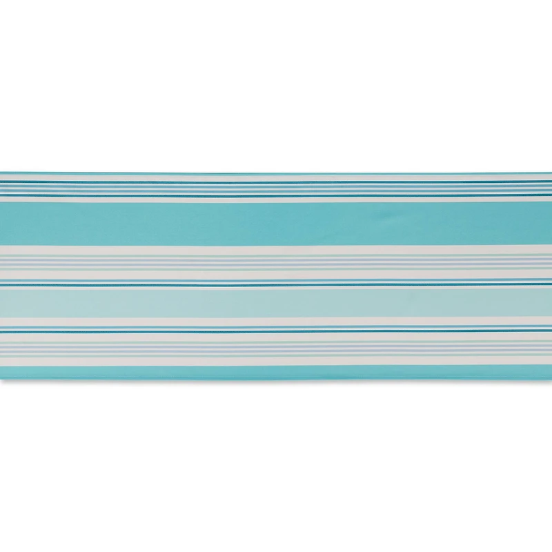 DII® Beach House Stripe Print Outdoor Table Runner