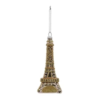 5.5" Eiffel Tower Glass Ornament by Ashland®