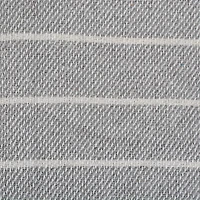 DII® Gray & White Thin Stripe Throw