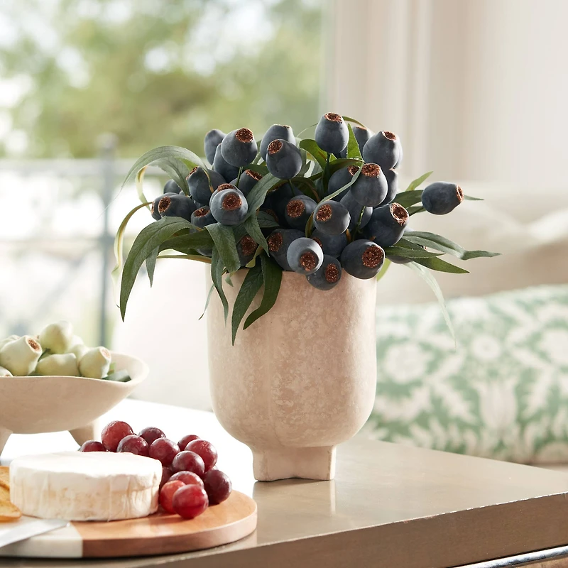 7" Recycled Paper Chalk Vase