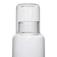 Hello Honey® 11'' Recycled Glass Decanter with Cup Lid