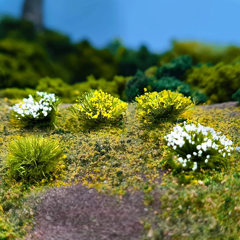 Mini Flower & Grass Bushes by Make Market®