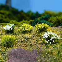 Mini Flower & Grass Bushes by Make Market®