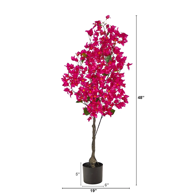 4ft. Bougainvillea Artificial Tree
