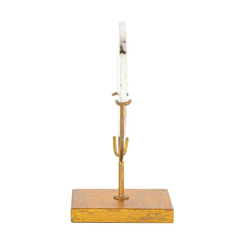 Hello Honey® Natural Agate Decor On Stand (Each One Will Vary)