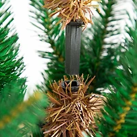 5ft. Unlit Woodland Fir Artificial Christmas Tree in Decorative Planter