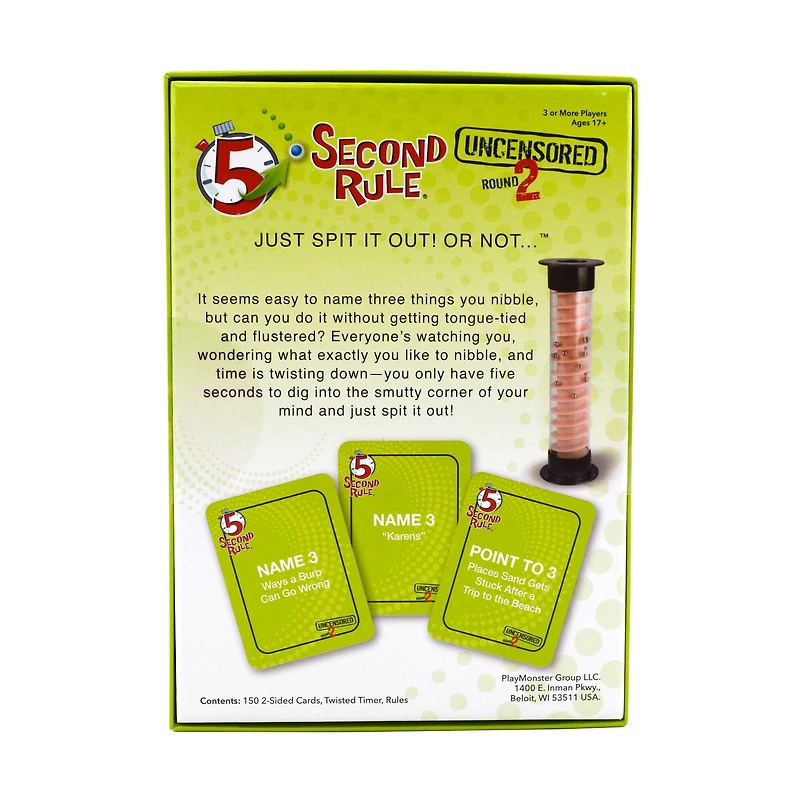 5 Second Rule® Uncensored Round 2