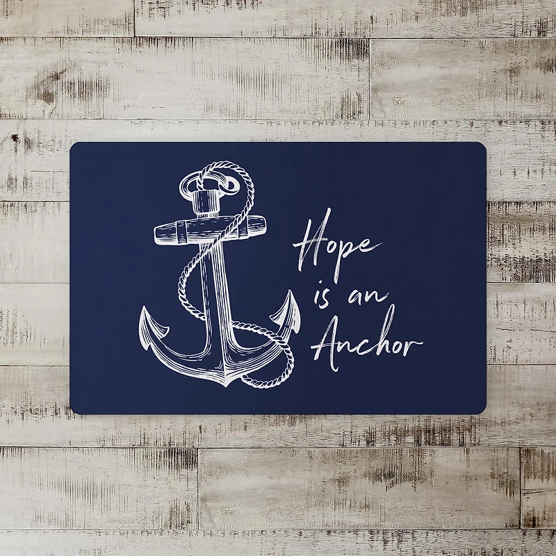 Hope Anchor Floor Mat