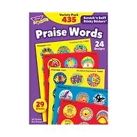 Trend Enterprises® Praise Words Scratch 'n Sniff Stinky Stickers® Variety Pack