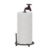 Hello Honey® Rustic Metal Faucet Paper Towel Holder