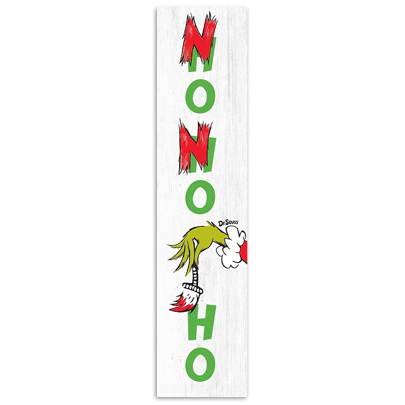47" The Grinch No No Ho Porch Leaner