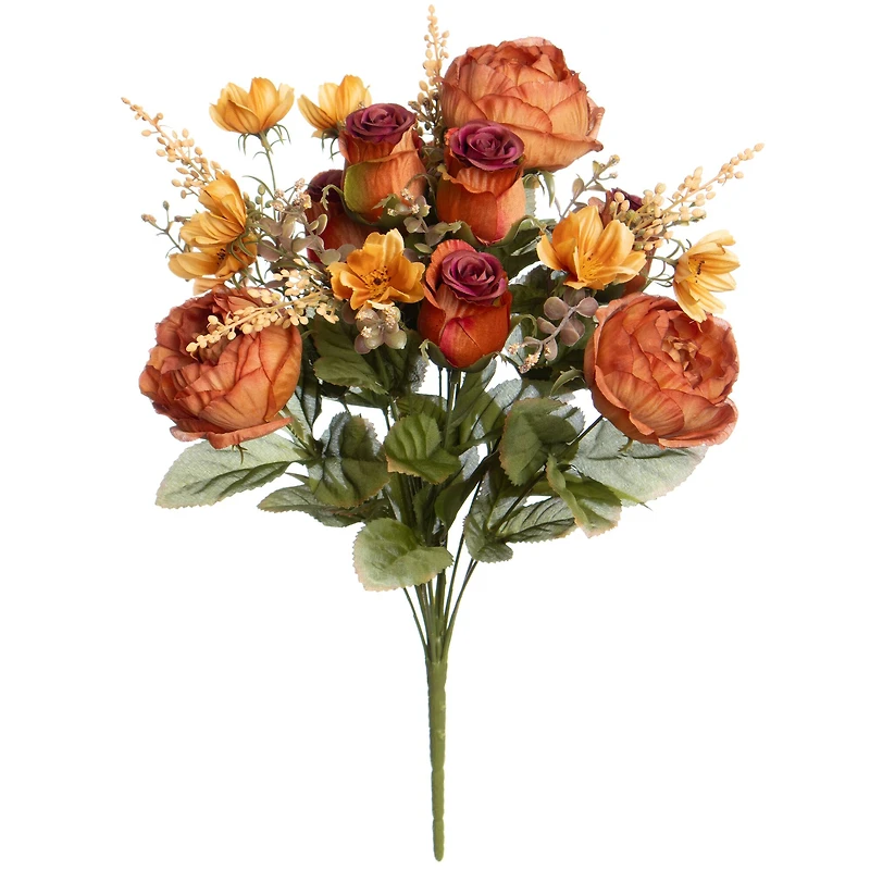 20" Orange Rose & Cosmo Mix Deluxe Bush by Ashland®