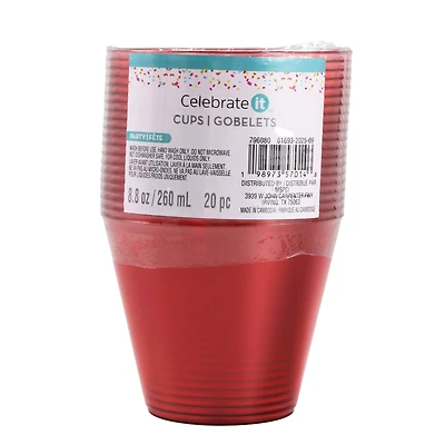 8.8oz. Plastic Cups