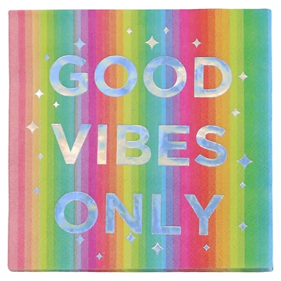 Good Vibes Only Beverage Napkins, 20ct. by Celebrate It™