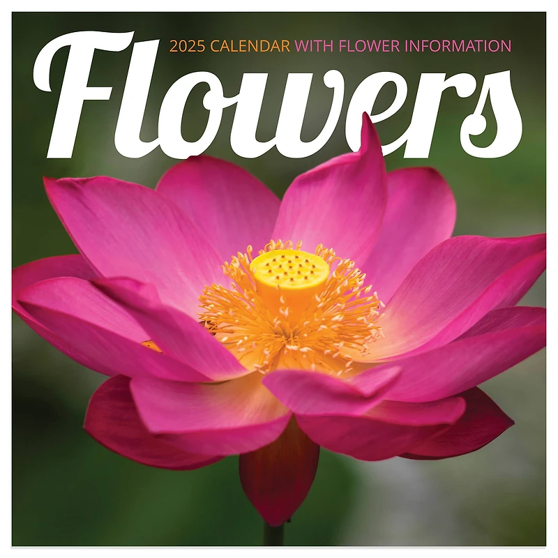 TF Publishing 2025 Flowers Mini Calendar