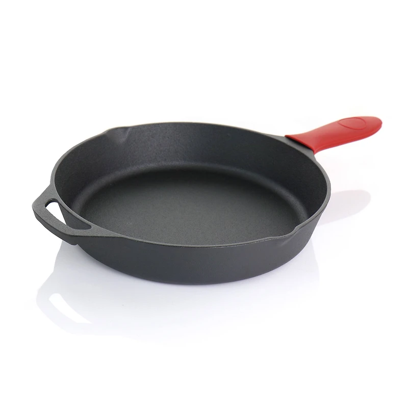 MegaChef Piece Pre-Seasoned Cast Iron Skillet Set