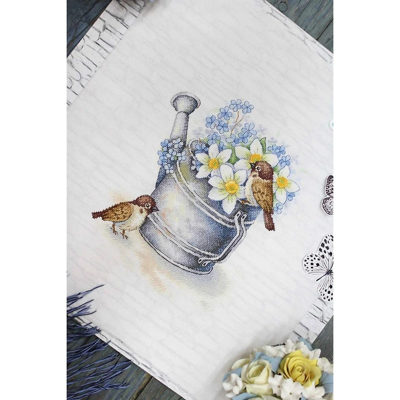 MP Studia Daffodil Lovers Cross Stitch Kit