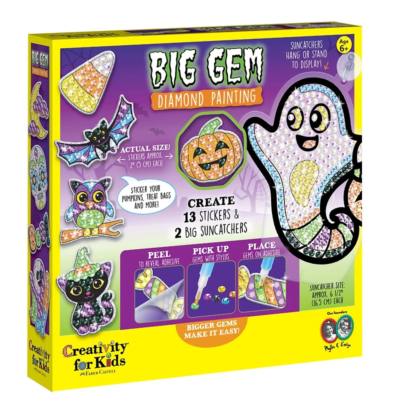 Creativity for Kids® Halloween Big Gem Diamond Painting
