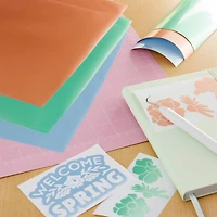 Cricut® Premium Pearl Pastel Vinyl, Summer