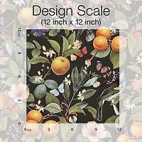 RoomMates Green Citrus Peel & Stick Wallpaper