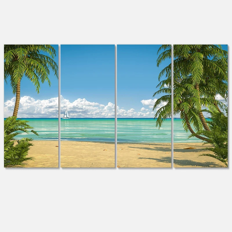 Designart - Palms at Caribbean Beach