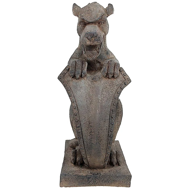 Design Toscano 27.5" Devil Dog of St. Michael's Monastery Gargoyle Sentinel Statue