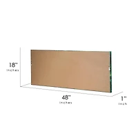 American Art Décor™ 48" NASA Stellar Ending Glossy Lacquer Canvas Art Print Panel