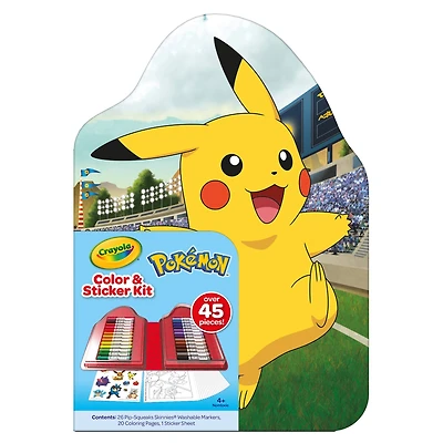 Crayola® Pokémon Color & Sticker Kit