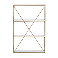 Gold Glam Wall Shelves