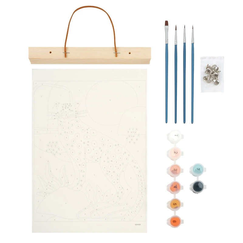Cheetah Paint-by-Number Kit by Artist's Loft®