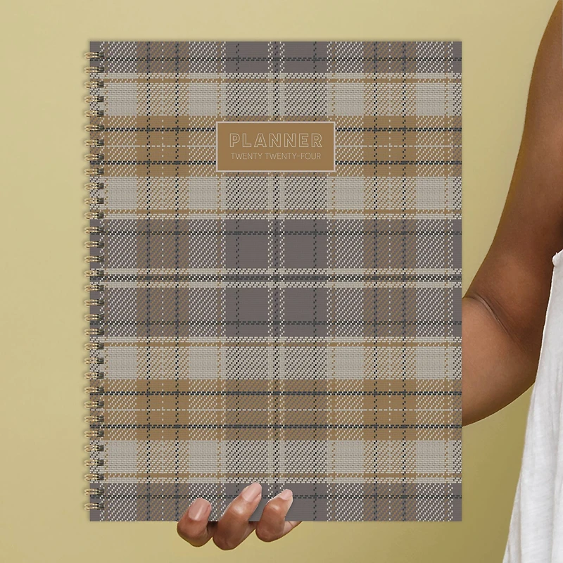 TF Publishing 2024 Hunter's Lodge Plaid Large Planner
