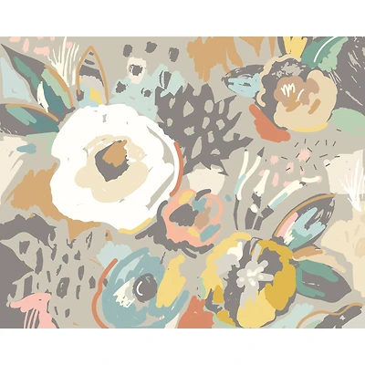 Origin Murals Abstract Floral Wall Mural