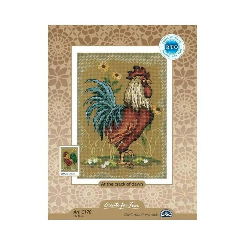 RTO Cross-Stitch Kit "At the crack of dawn"