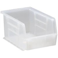 Quantum Storage Systems® 9.25" x 6" Clear ULTRA Stack and Hang Bin