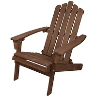 36" Classic Folding Wooden Adirondack Chair