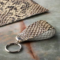 5" Brown Square Leather Flats Mix by Bead Landing™