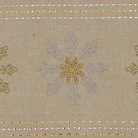DII® Snowflake Sparkle Dishtowel Set