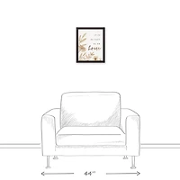 It is so Good to be Home 11" x 14" Black Framed Canvas